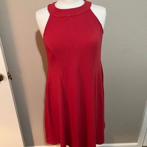 Torrid 00 coral red dress